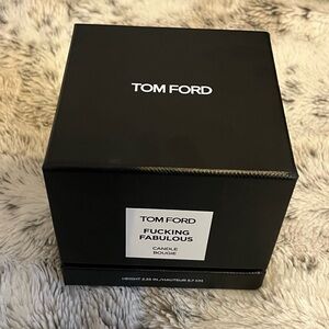 Tom Ford Empty Candle Box